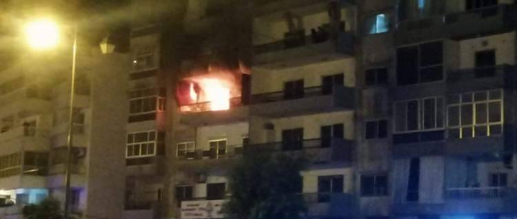 حريق داخل شقة يتسبب بوفاة شخص وجرح اثنين