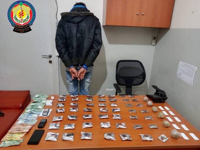 توقيف مروّج مخدرات في الحدث