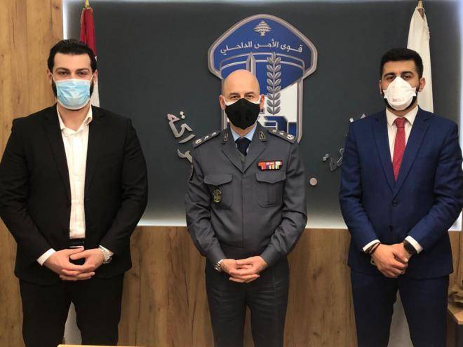 قوى الأمن تتسلم هبة طبية من 