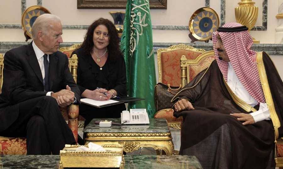 مكالمة هاتفية بين الملك سلمان وبايدن