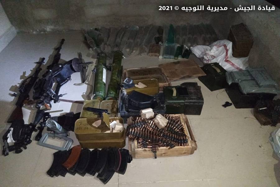 في الشراونة ..اصابة عسكريين وضبط اسلحة وذخائر ومخدرات