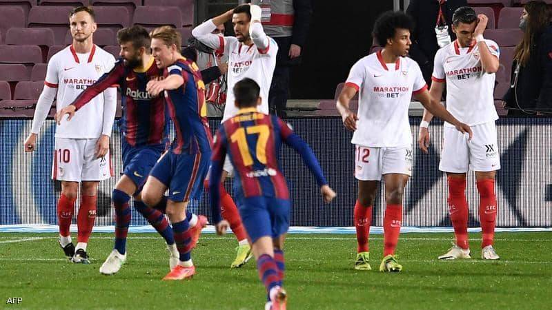 برشلونة إلى نهائي الكأس بعد 