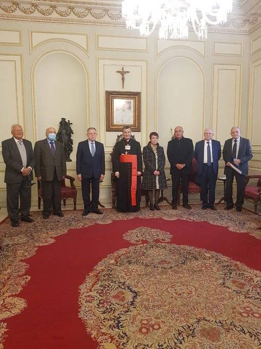 السنيورة من بكركي: جئنا لنجدِّد وقوفنا إلى جانب الراعي بدعوته لتحييد لبنان