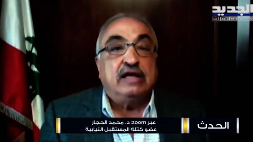 الحجار: النقاش مستمر ويومي بين الحريري وجنبلاط