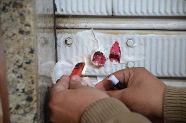 إقفال وختم سوبر ماركت في عاليه بالشمع الأحمر