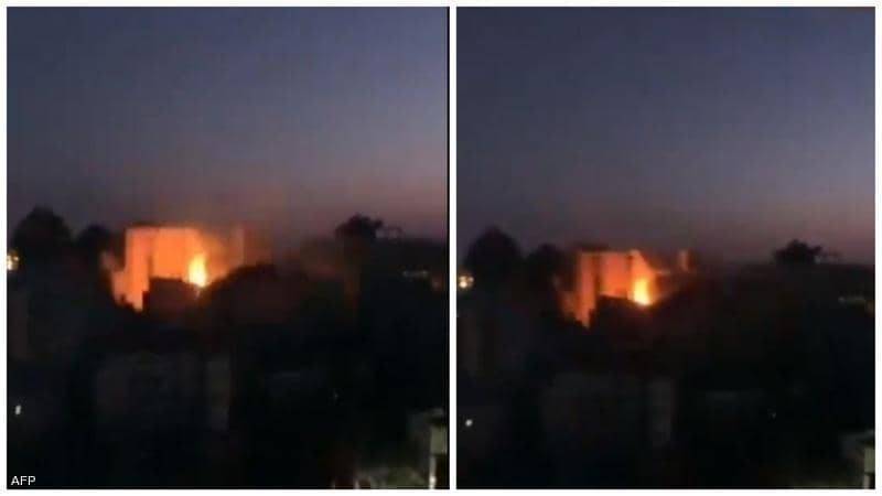 إسرائيل تقصف برجاً سكنياً في غزة