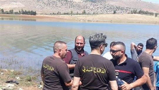 انتشال جثّة من بحيرة