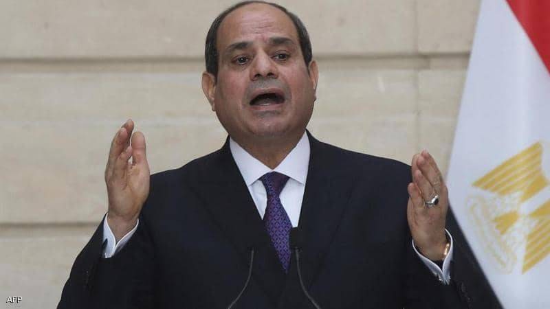 السيسي : الوضع في قطاع غزة يحتاج بصفة عاجلة إلى وقف العنف