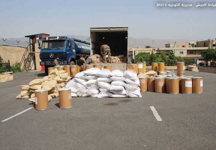 ما هي حصيلة توقيفات ومضبوطات الجيش في نيسان؟