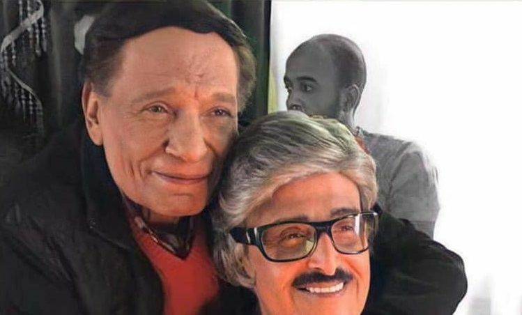 لماذا لم يحضر عادل إمام جنازة وعزاء سمير غانم؟