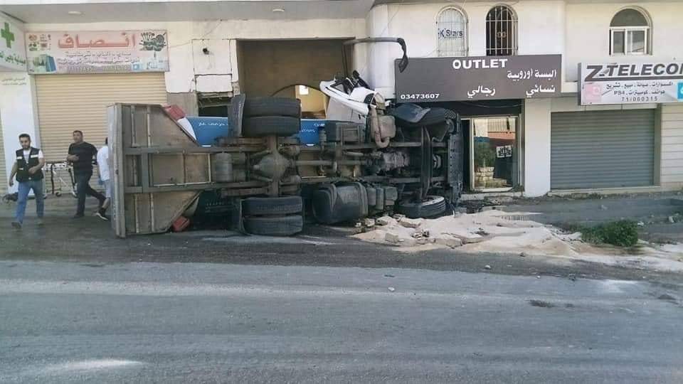 قتيلان بانقلاب صهريج غاز في مكسة