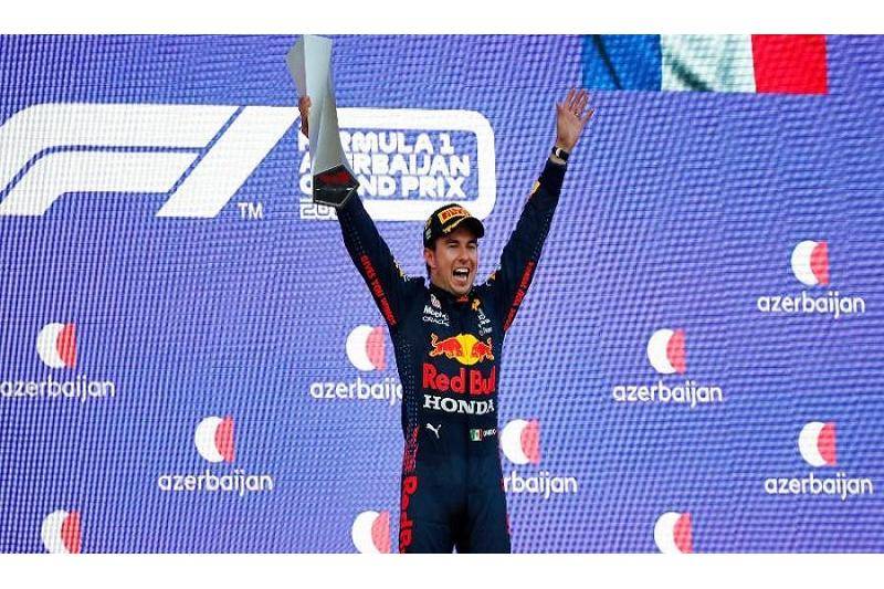بيريز يفوز بسباق جائزة أذربيجان الكبرى للفورمولا 1