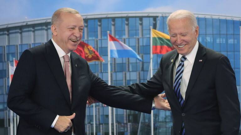 إردوغان : محادثات 