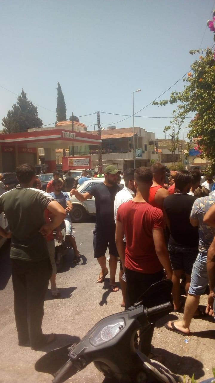 إقفال طرق في الشهابية صور