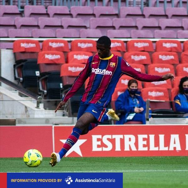 إصابة ديمبيلي تغيّبه عن الملاعب لفترة طويلة