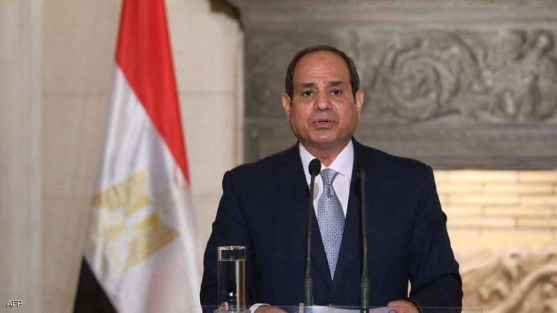 السيسي: ندعم حلاً عادلاً مع الفلسطينيين
