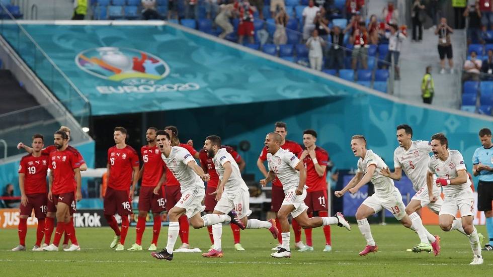 أمم أوروبا..إسبانيا تنهي مغامرة سويسرا بركلات الترجيح