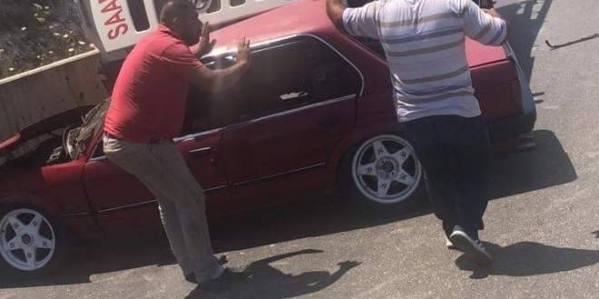 أربعة جرحى على طريق شكّا