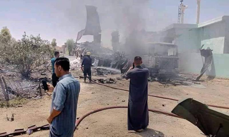 العراق..استهداف قاعدة عين الأسد بـ 