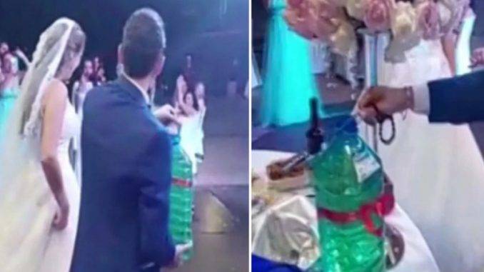 بالفيديو.. هدية الزفاف 