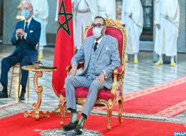 الملك محمد السادس يترأس حفل إطلاق وتوقيع اتفاقيات تصنيع وتعبئة لقاح كورونا ولقاحات ‏أخرى بالمغرب