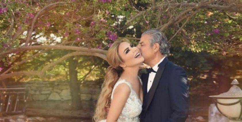 رولا سعد تنشر صور زفافها