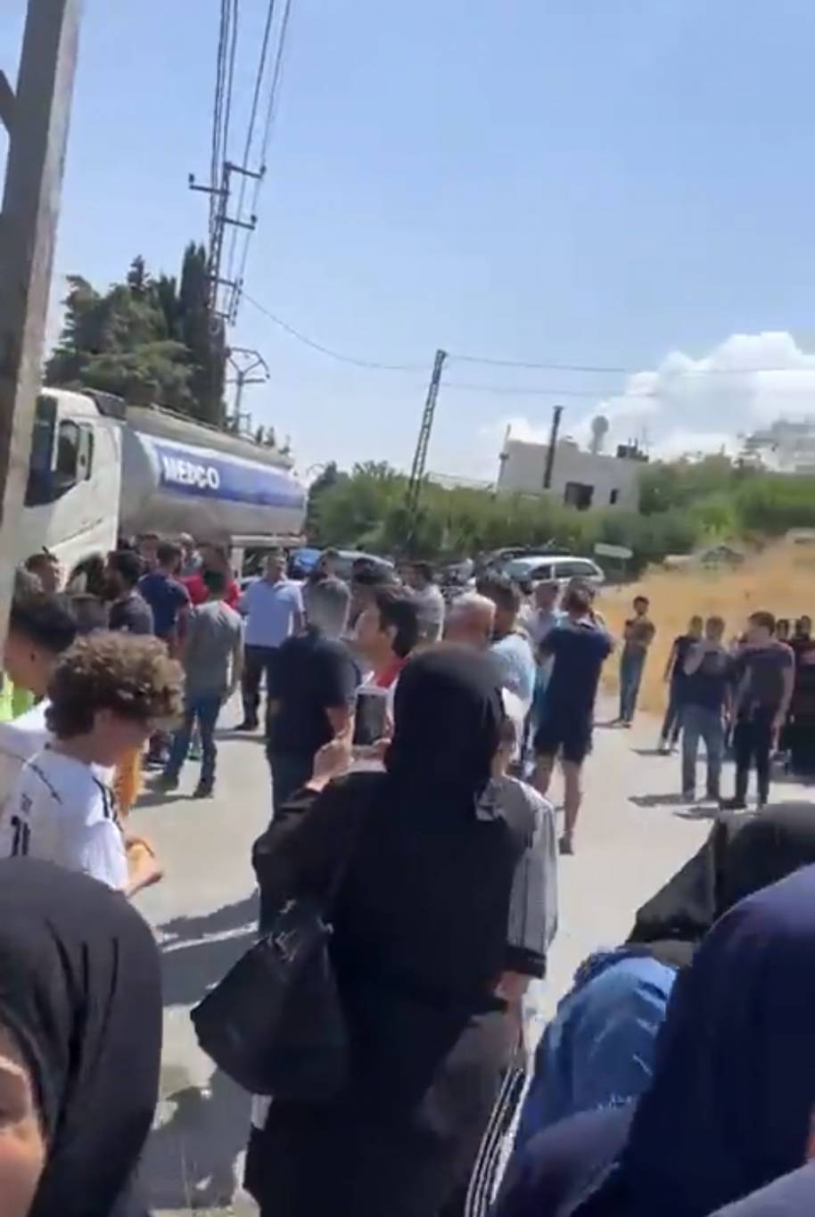 بالفيديو.. مصادرة صهريج مازوت