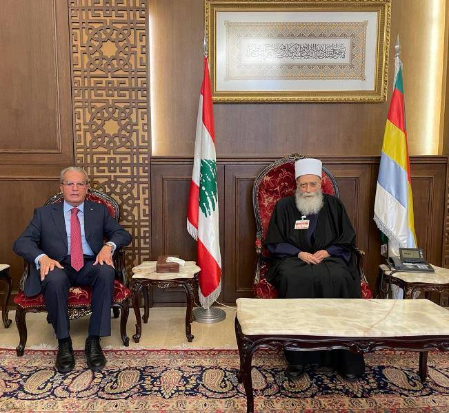 الخازن بعد زيارته شيخ العقل: لعدم وضع العراقيل أمام مسار التأليف