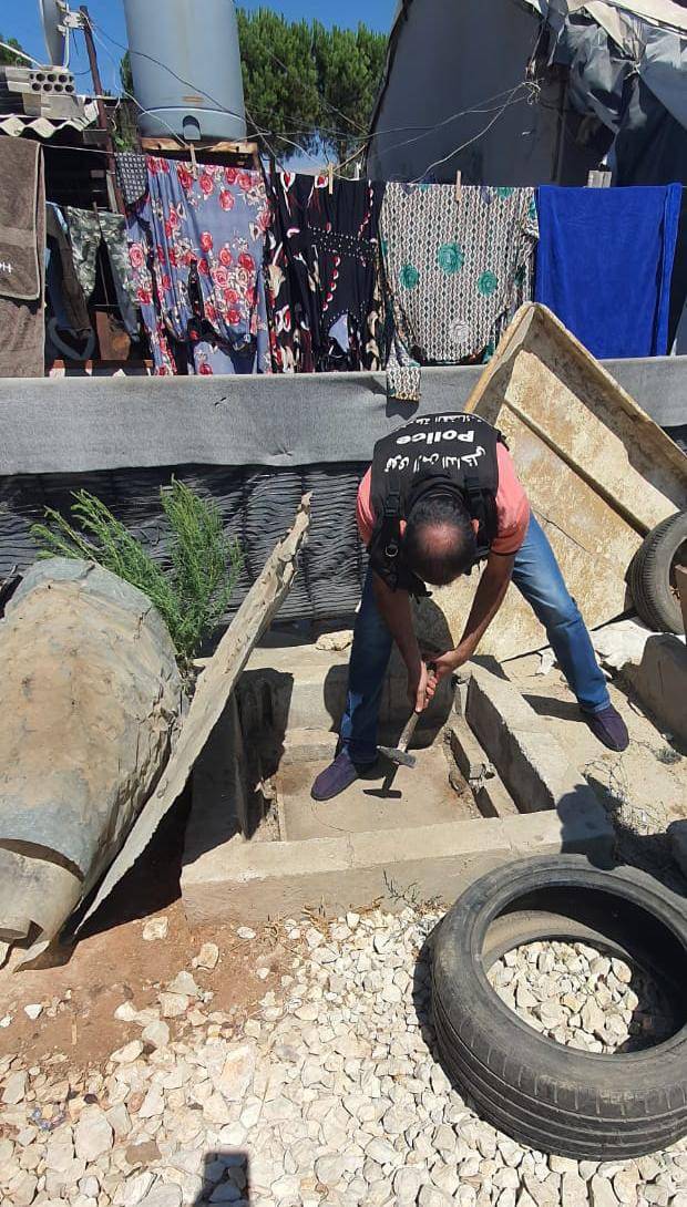 بالصور.. ضبط أكثر من 100,000 ليتر من المازوت في زحلة