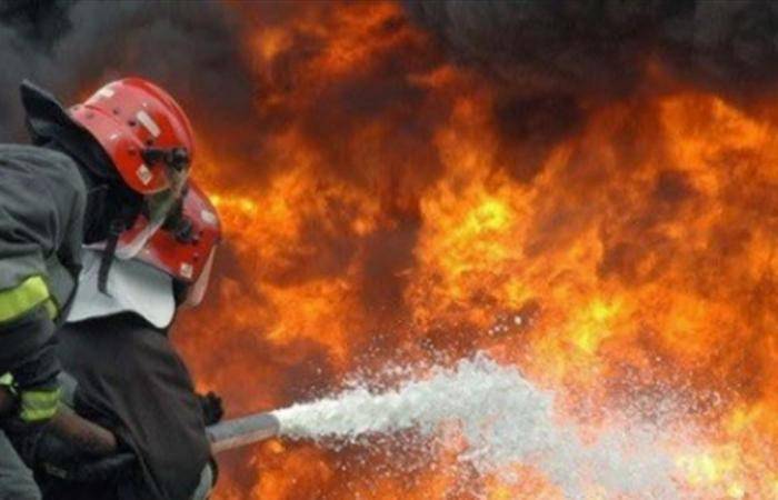 الدفاع المدني: نعمل على إهماد الحريق في محطة للمحروقات في حدث الجبه