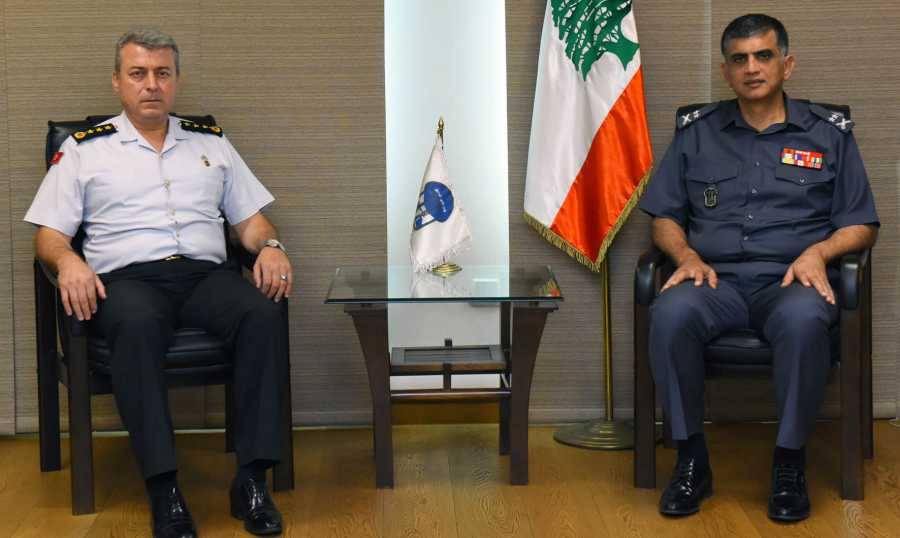 عثمان يستقبل المستشار الأمني لدى السفارة التركية مودعا