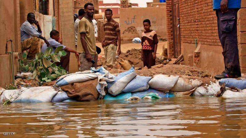 الفيضانات في  السودان ..ضحايا و أضرار