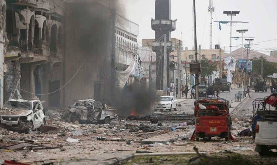 انفجار قرب القصر الرئاسي بمقديشو… وسقوط ضحايا