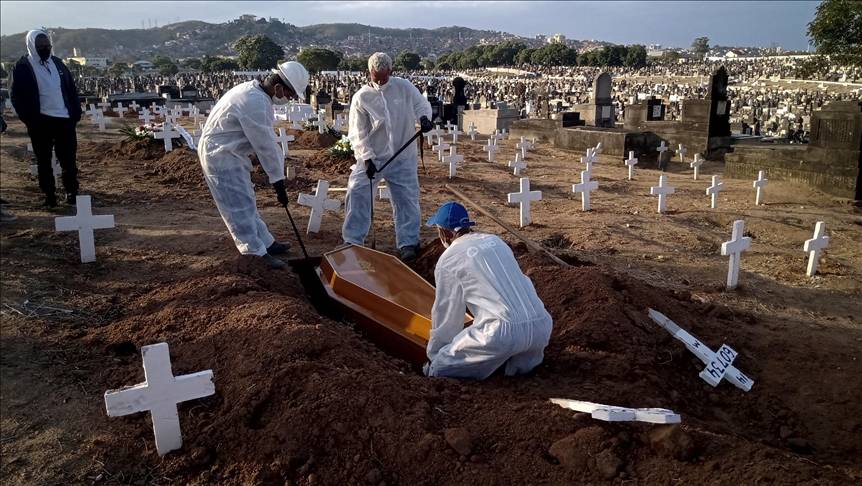 الصحة البرازيلية تسجّل 27527 إصابة جديدة بكورونا و627 وفاة