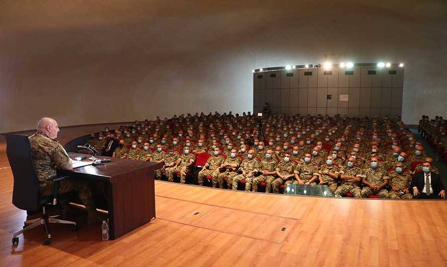 العماد جوزاف عون: رغم التحديات الجيش سيبقى على عهده