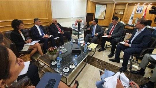 إعادة إعمار المرفأ والنقل العام بين حمية ووفد 
