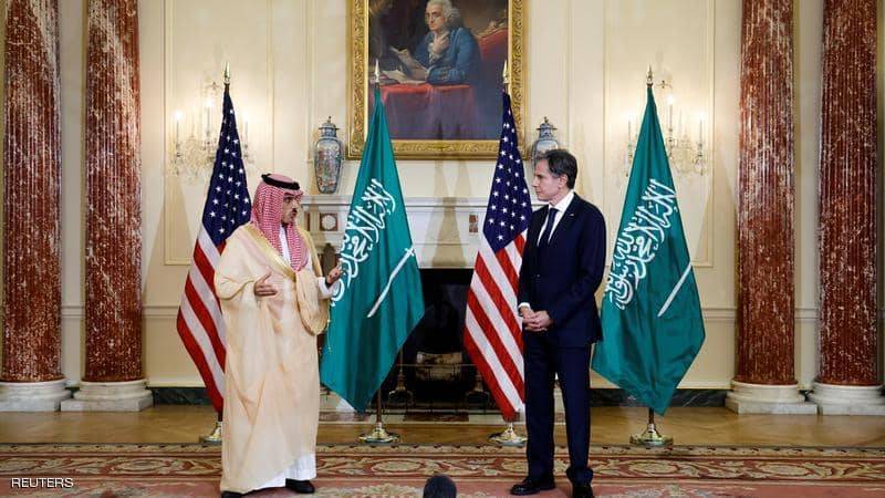 بلينكن: لدينا شراكة قوية مع الرياض