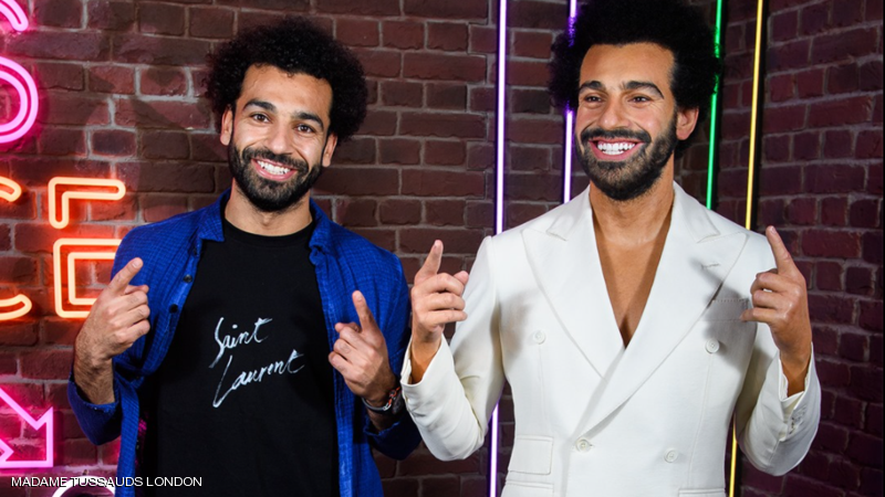 بعد رونالدو.. تمثال محمد صلاح في متحف