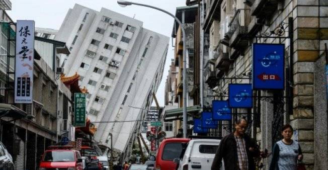 زلزال بقوة 6.2 درجة يضرب تايوان