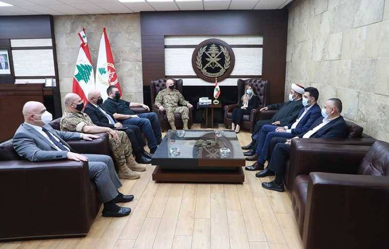 أحداث خلدة في لقاء بين قائد الجيش والطبش