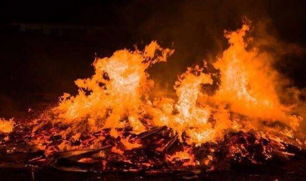 حريق كبير في حدشيت.. ومناشدة