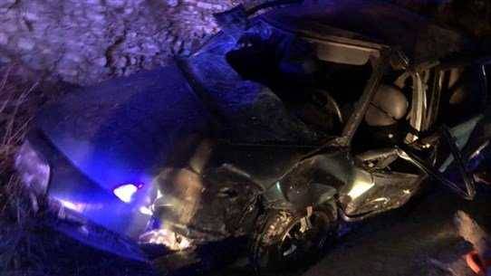 بالصّور: 5 جرحى بحادث سير مروّع