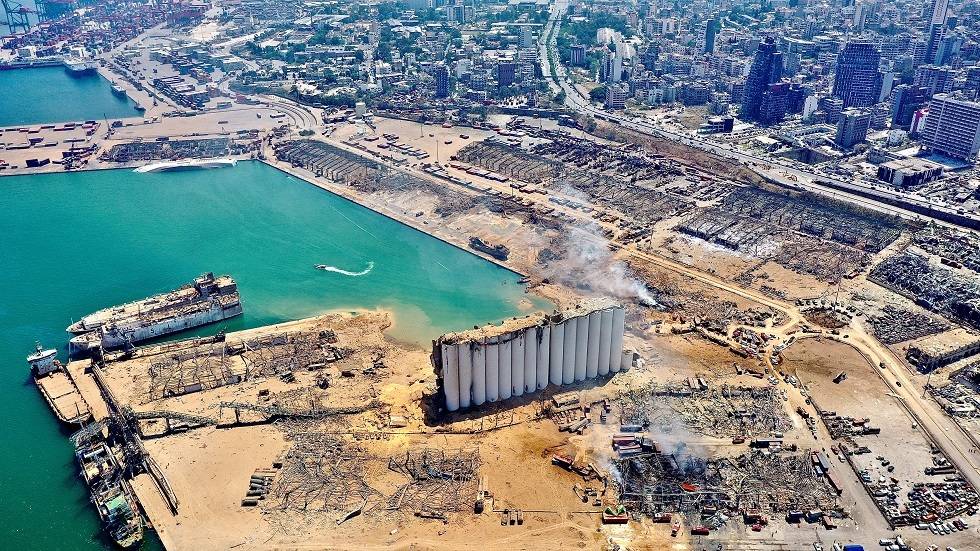 لافروف: سلمنا الجانب اللبناني الصور الفضائية لمرفأ بيروت قبل وبعد الانفجار