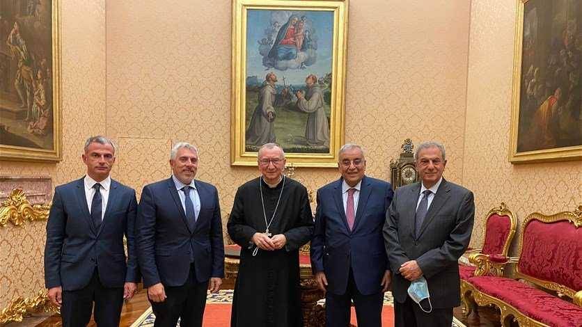 بوحبيب يلتقي بارولين في الفاتيكان