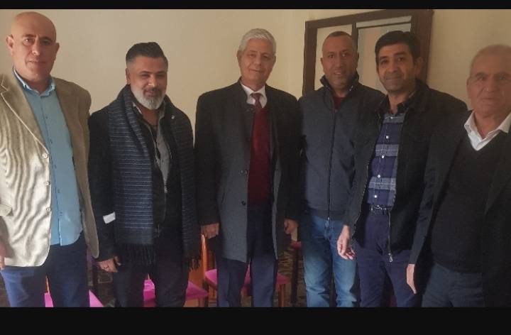 لقاء للحجيري في منزل مختار الفاكهة أحمد غنام