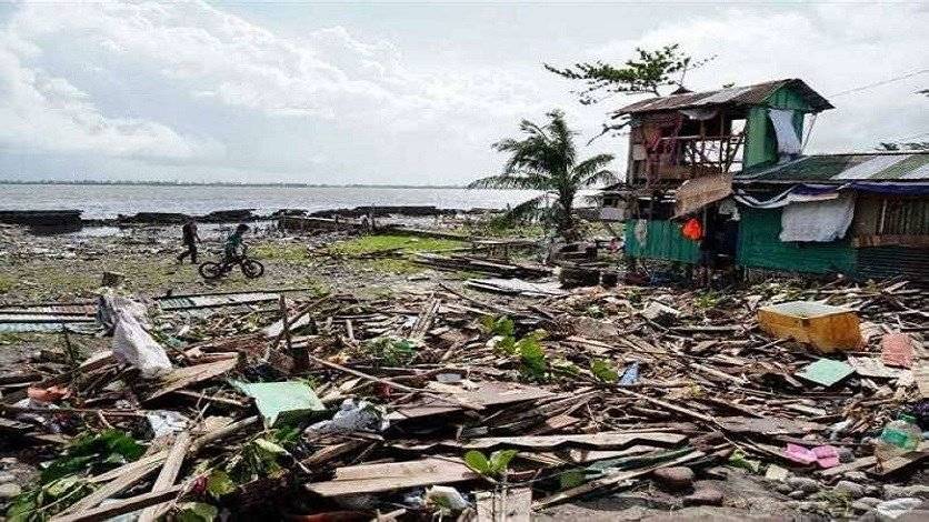 إعصار الفلبين: 33 قتيلا وعشرات المفقودين