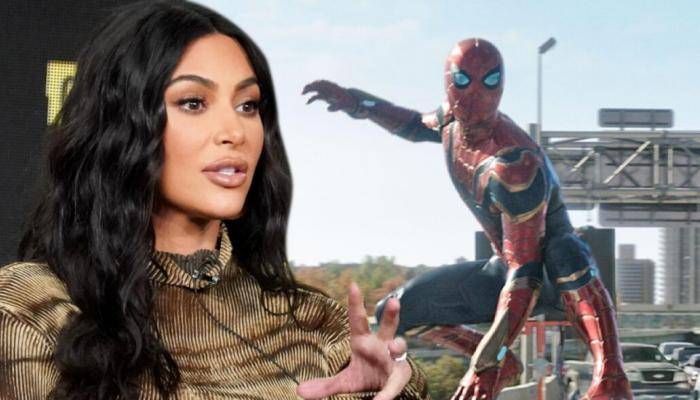 كيم كارداشيان في مأزق بعد نشر مشاهد من فيلم Spiderman