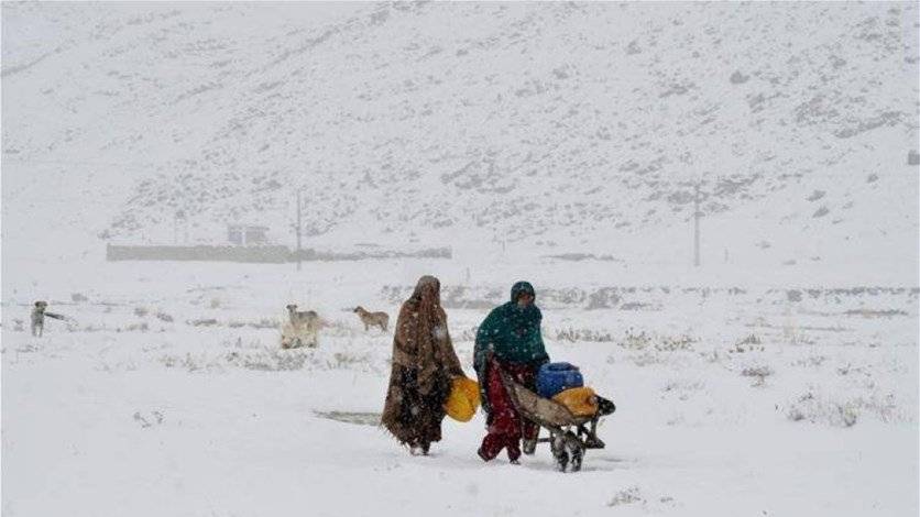 عاصفة ثلجية في باكستان..وقتلى