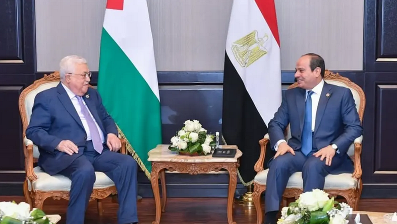 قمة بين الرئيسين المصري والفلسطيني بحثت إعادة إحياء عملية السلام