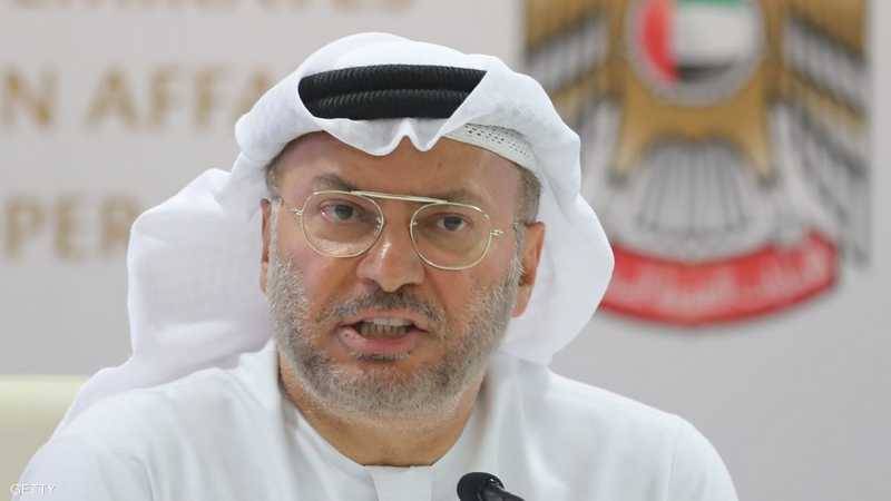 قرقاش: الإمارات تمتلك الحق في الدفاع عن نفسها